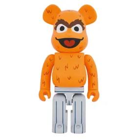 1000% Bearbrick Oscar the Grouch (The Original Orange Fur Ver.)