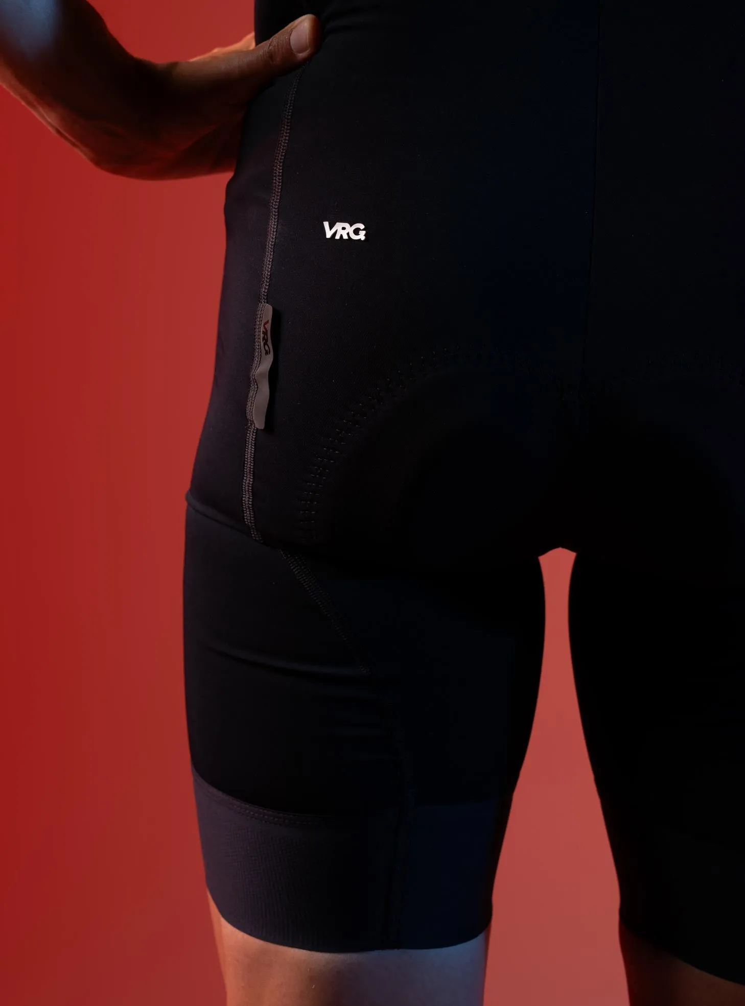 309 VRG BIB SHORT BLACK - MEN