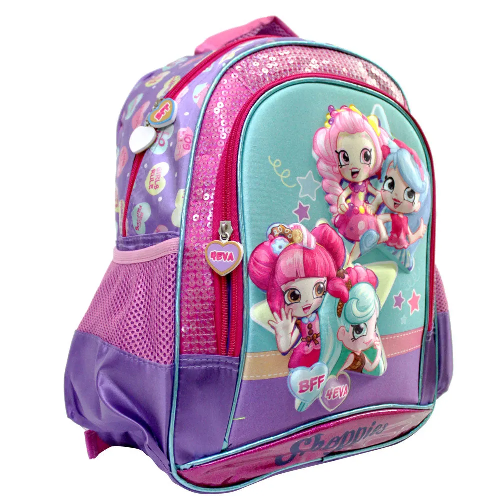 3153 Mochila Primaria 3D Shopkinsworld