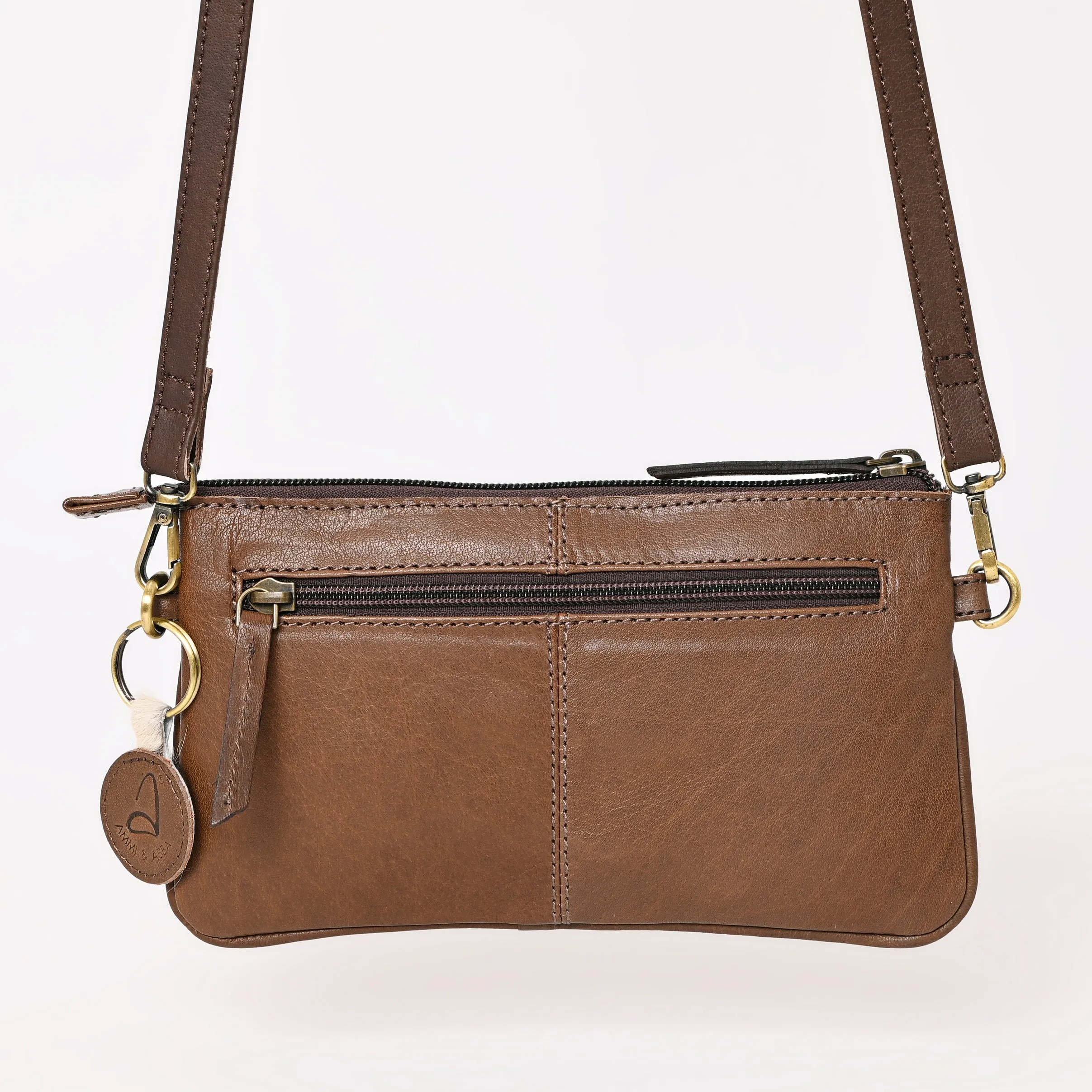 A&A-988 Montana West Genuine Oily Calf Collection Clutch/Crossbody