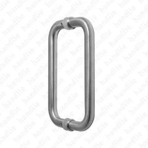 A.IN.8323.A - Asa dupla para portas - Inox