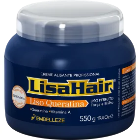 ALISANTE LISAHAIR CREME PROFISSIONAL 550G