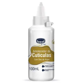 AMOLECEDOR DE CUTÍCULAS COM ÓLEO DE ARGAN IDEAL 100ML