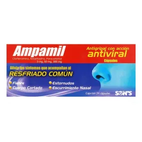 AMPAMIL 24 CAPS 50/3/300 MG