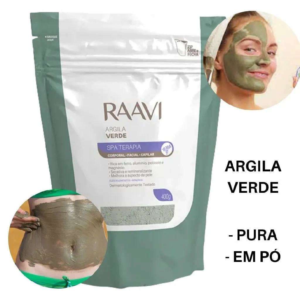 ARGILA VERDE RAAVI 400G