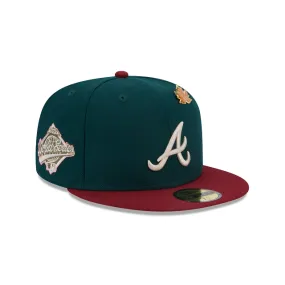 Atlanta Braves MLB Leafy 59FIFTY Cerrada