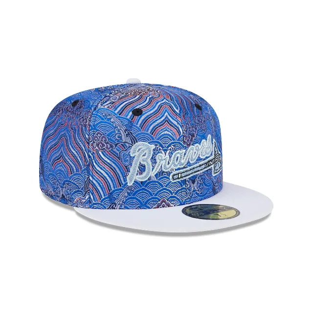 Atlanta Braves MLB Wave Fill 59FIFTY Cerrada