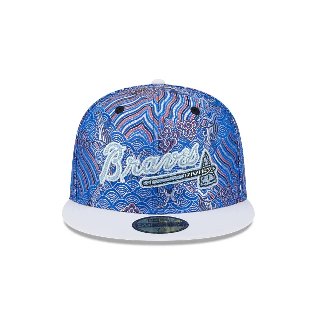 Atlanta Braves MLB Wave Fill 59FIFTY Cerrada