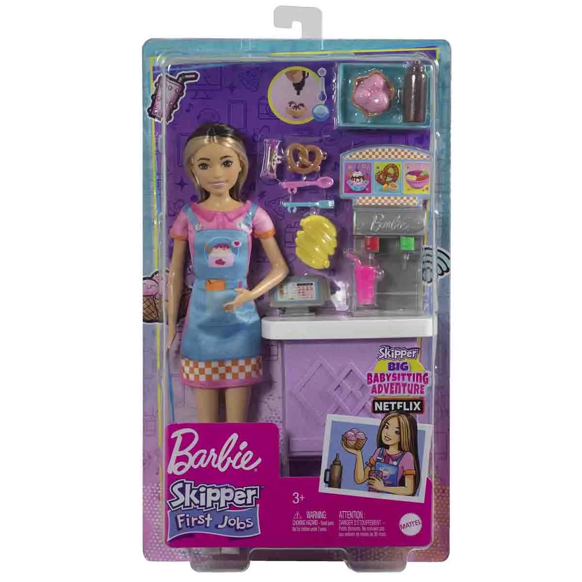 Barbie Skipper Doll & Snack Bar