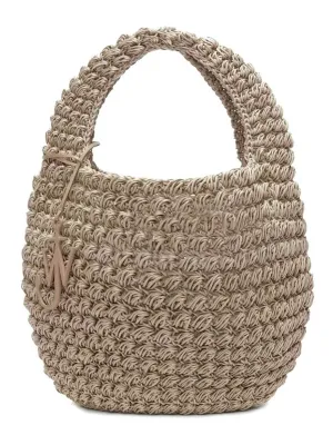 BOLSO CESTO M BEIGE NUDOS