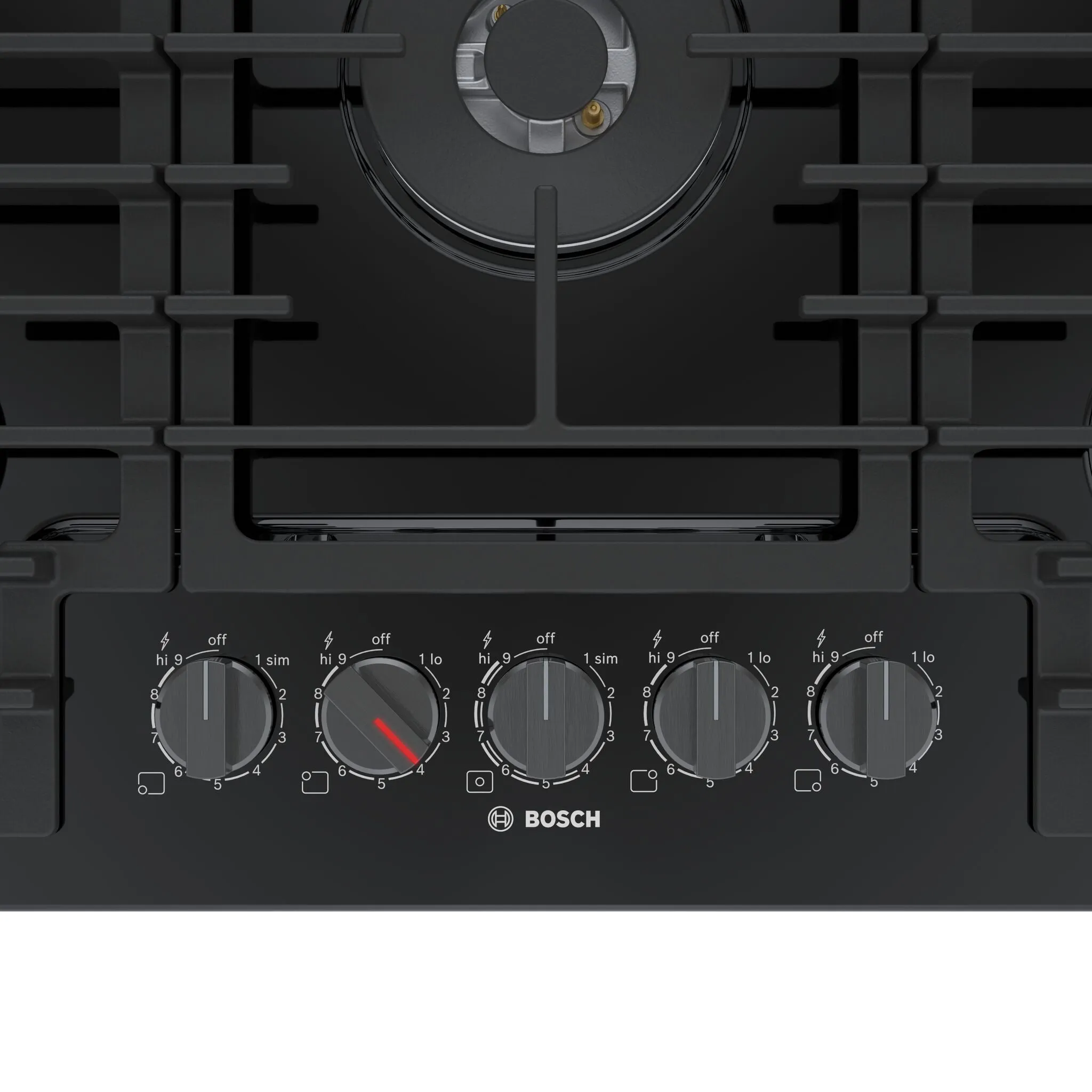 Bosch Black 30" 800 Series Gas Cooktop - NGM8049UC