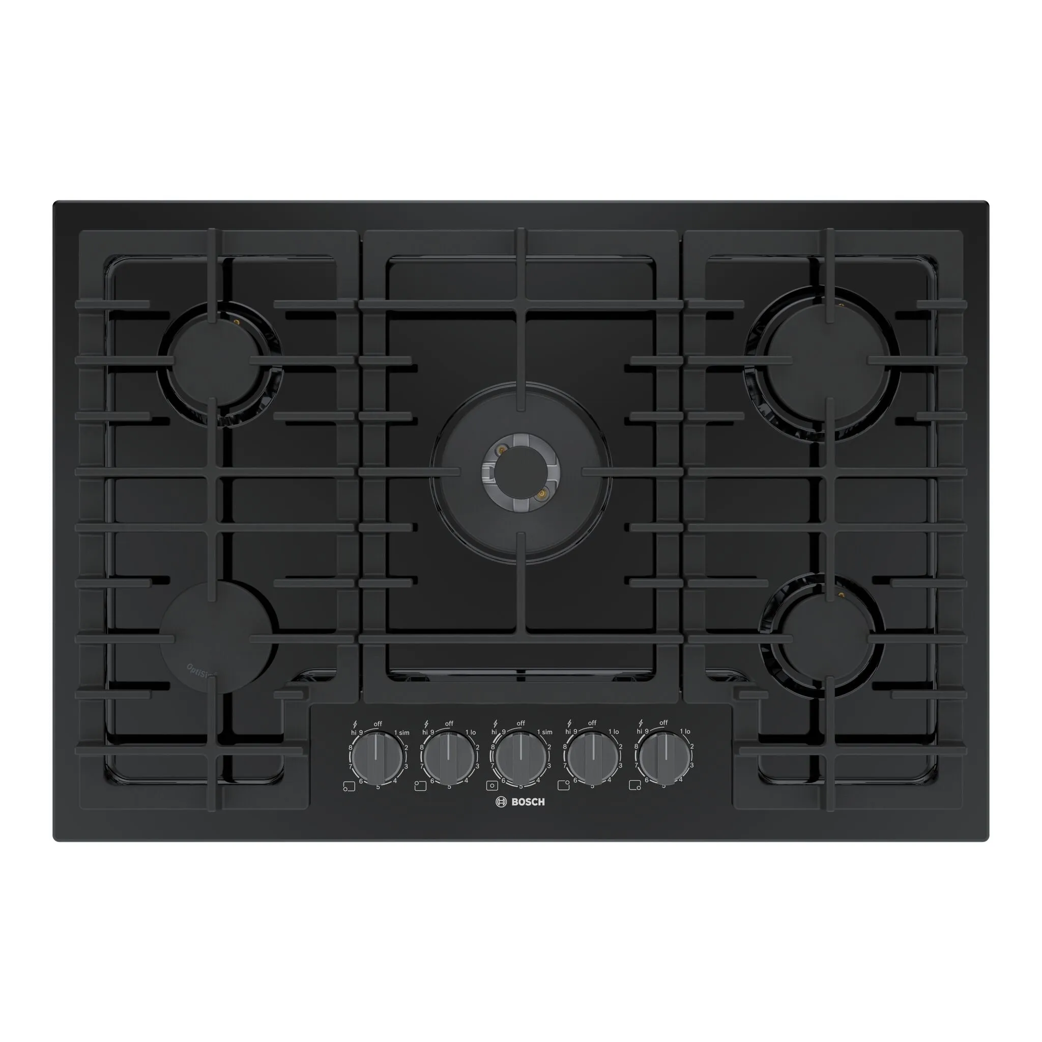 Bosch Black 30" 800 Series Gas Cooktop - NGM8049UC