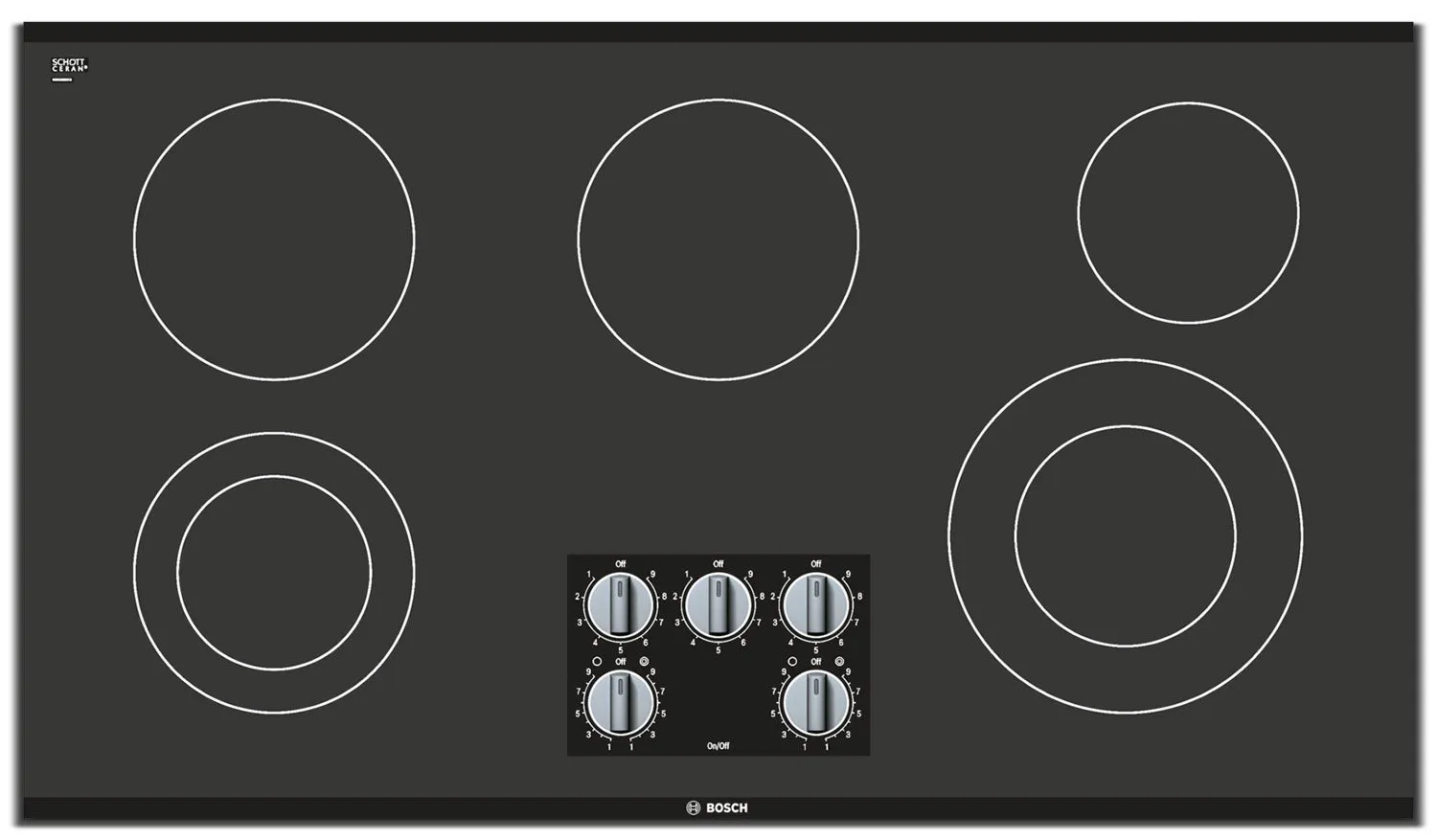 Bosch Black Electric Cooktop - NEM5666UC