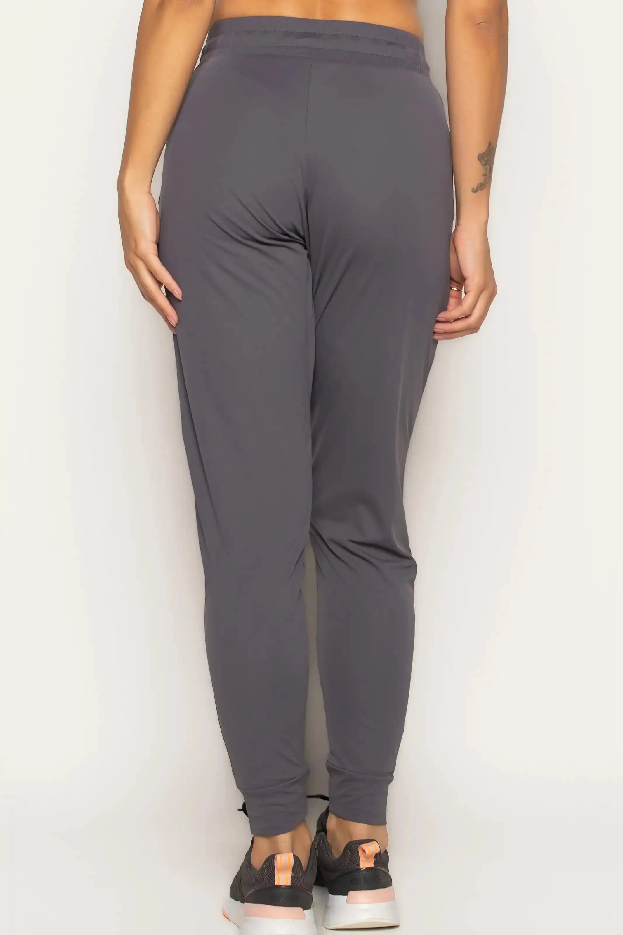 Calça Jogger com Bolso Cinza