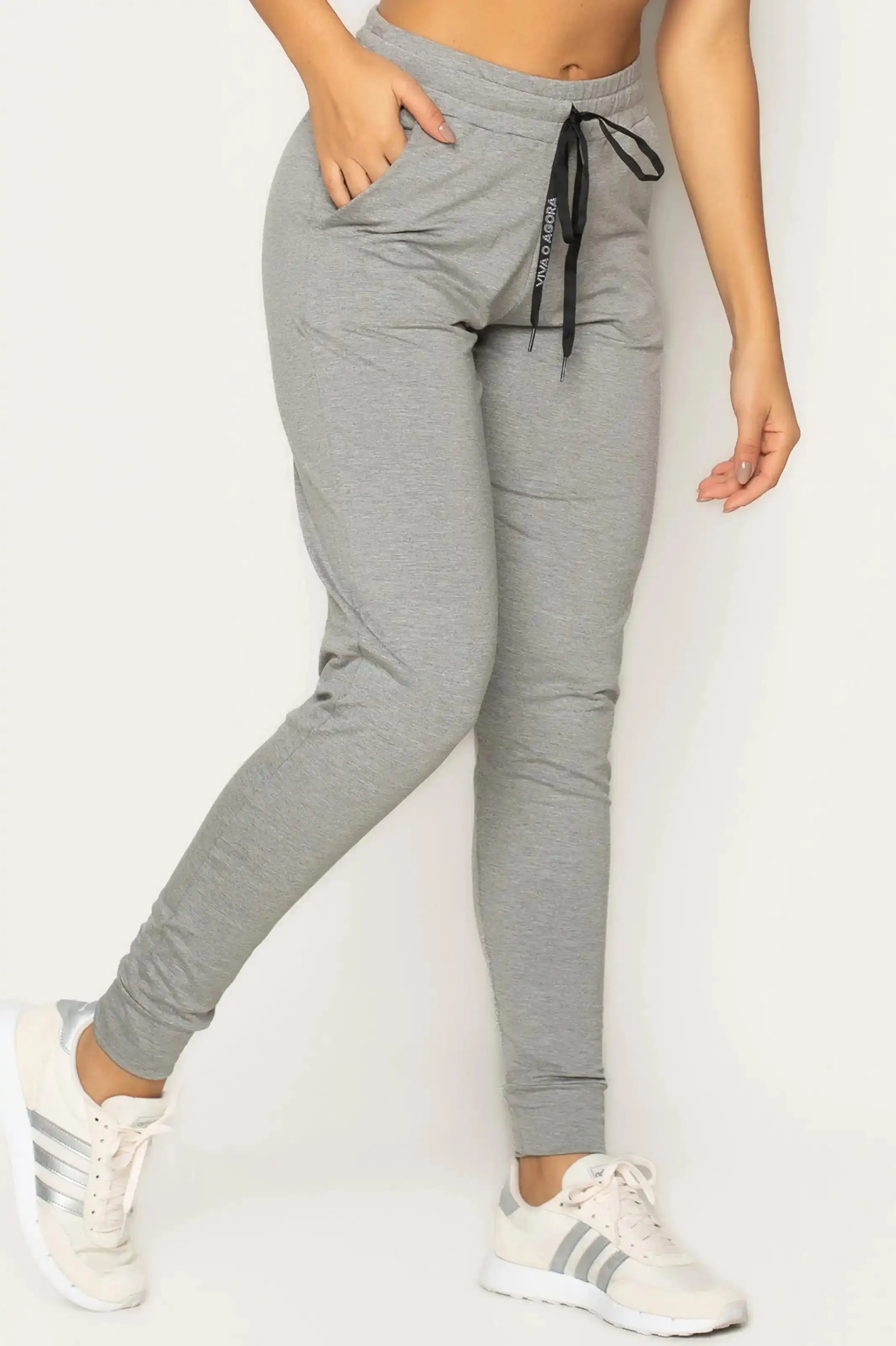 Calça Jogger com Bolso Mescla