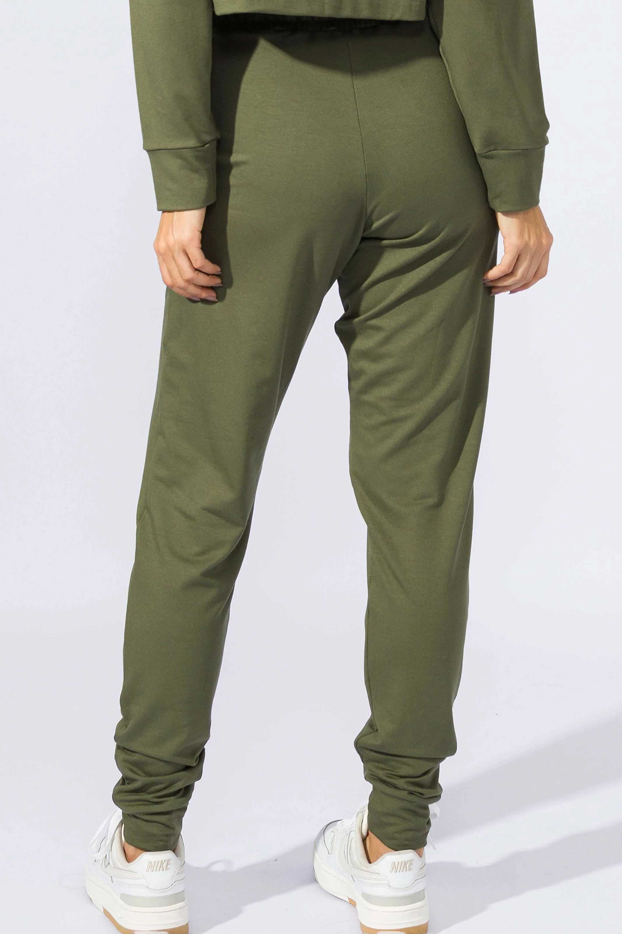 Calça Jogger com Bolso Verde