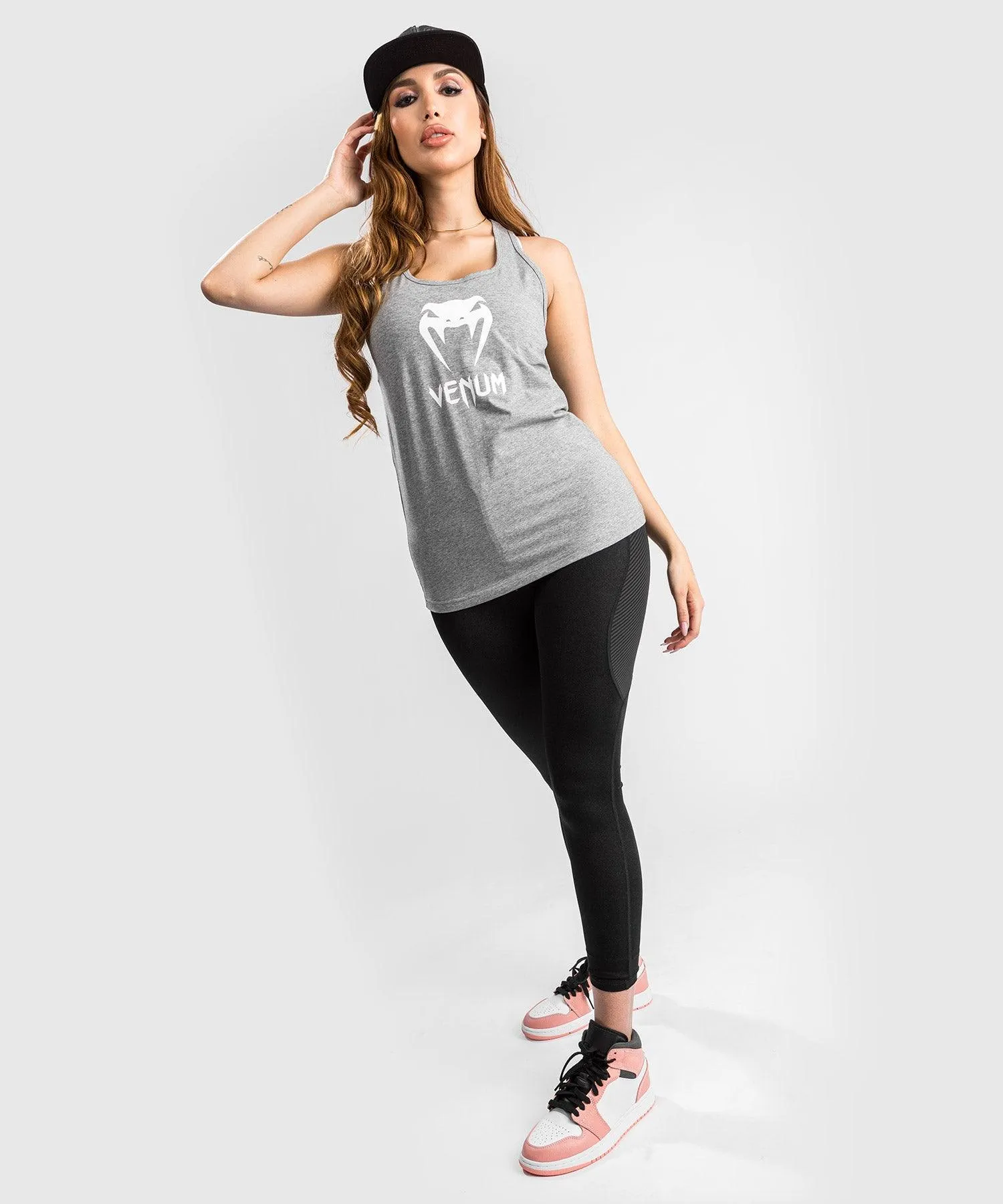 Camiseta de tirantes Venum Classic - De Mujer - Gris Jaspeado Claro