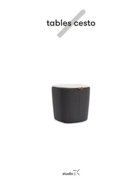 CESTO TABLES SELL SHEET (FR)