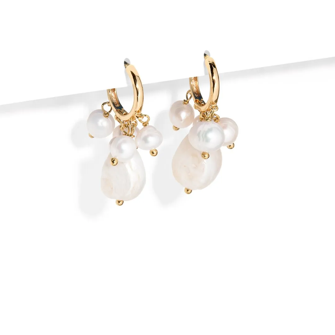 CINQUE PEARL CHARMS EARRINGS