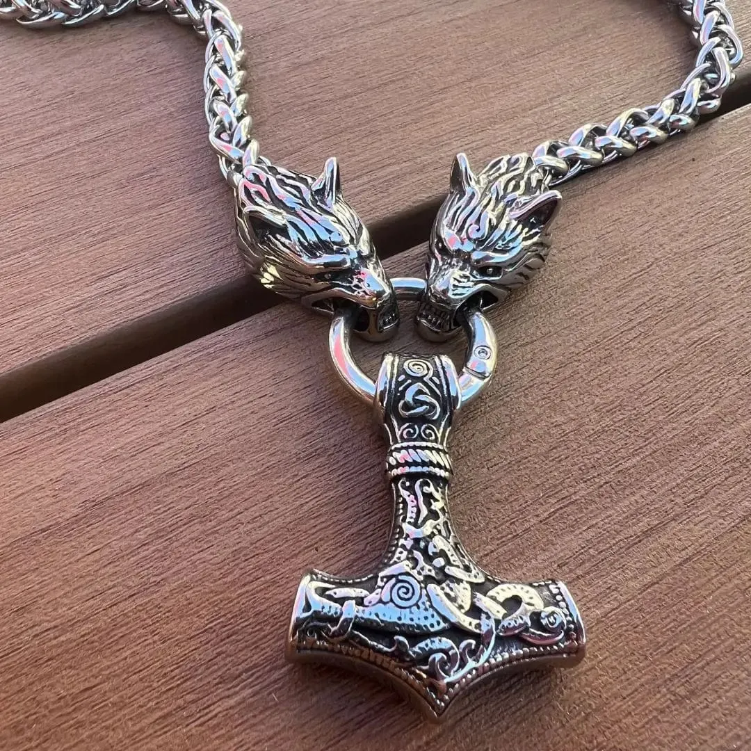 Collier de Mjolnir - Protection des loups