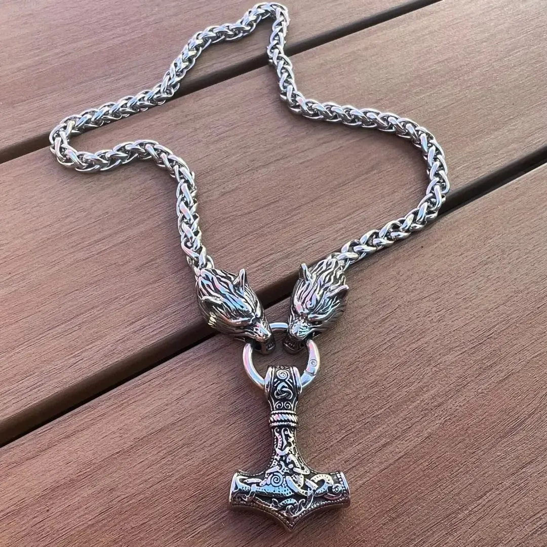 Collier de Mjolnir - Protection des loups