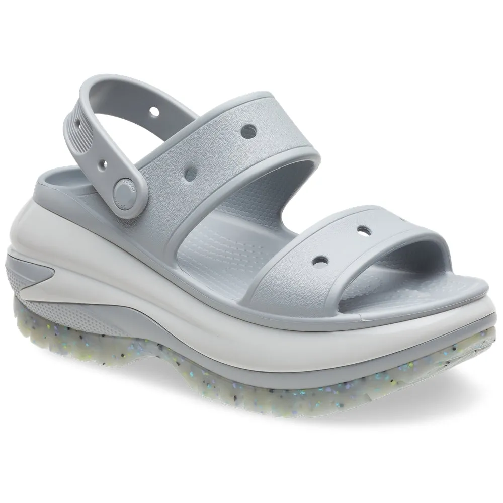 Crocs Mujer Classic Mega Crush Sandal Sandalias Azul