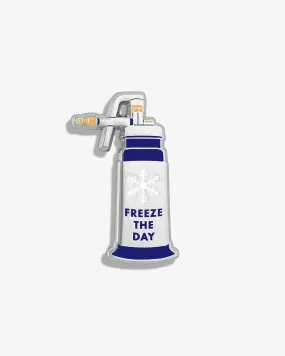 Freeze the Day (Cryotherapy) Lapel Pin