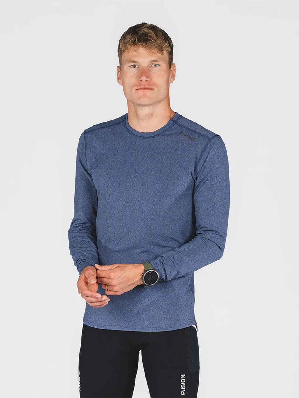 Fusion C3 Hardloopshirt Midlayer Lange Mouwen Heren