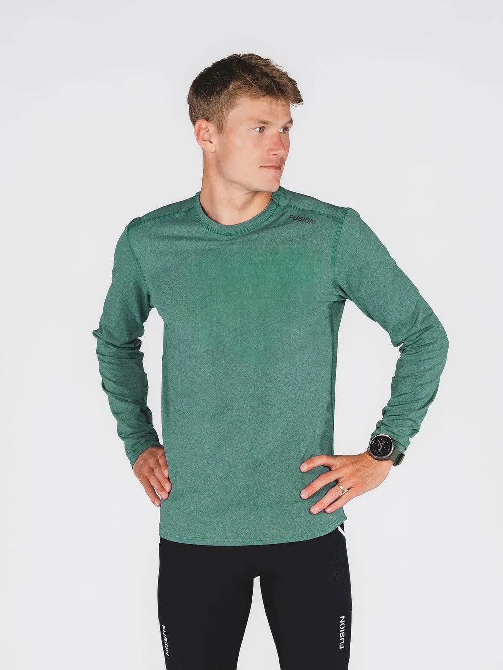 Fusion C3 Hardloopshirt Midlayer Lange Mouwen Heren