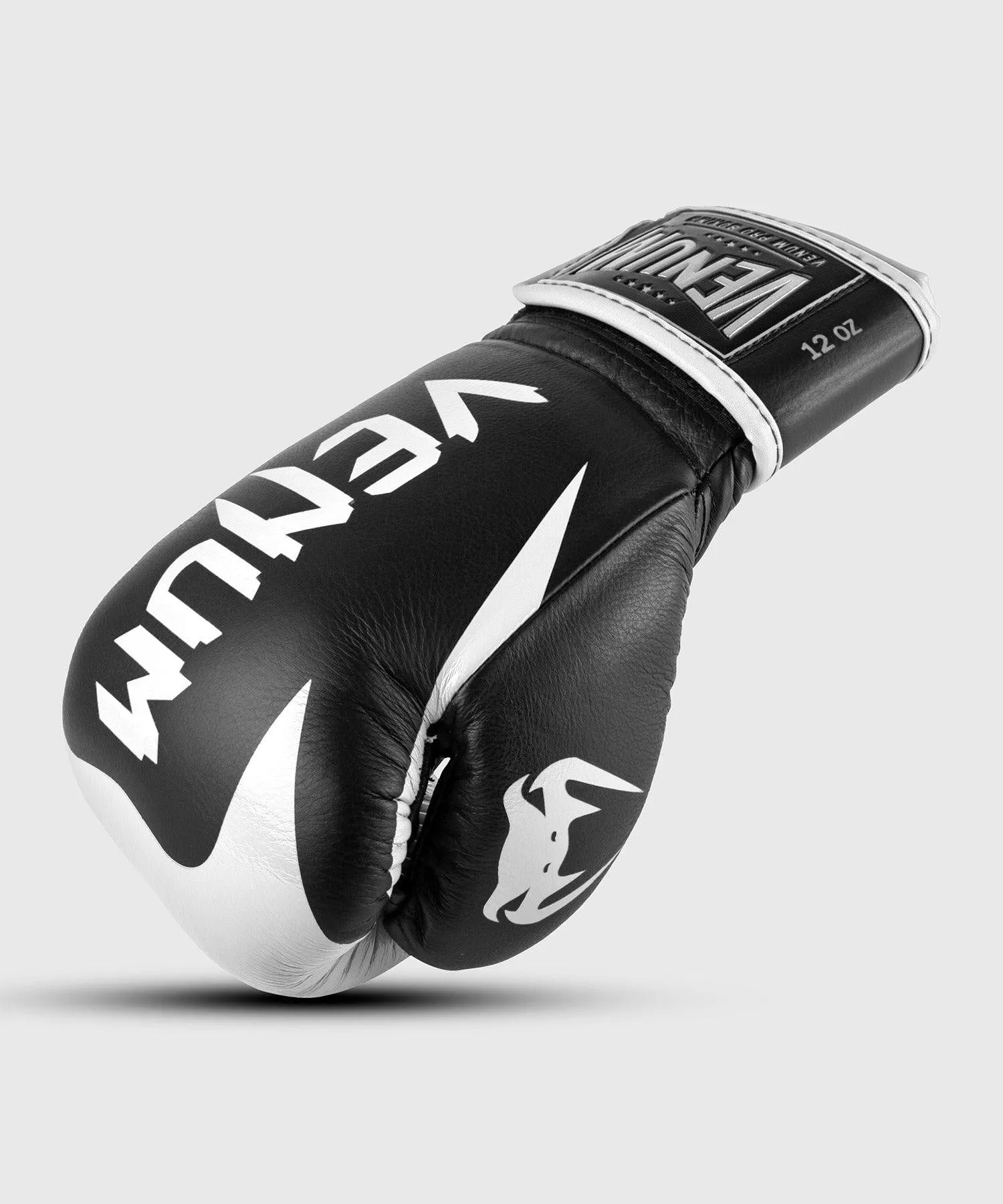 Guantes de Boxeo profesional Venum Hammer – Velcro - Negro/Blanco