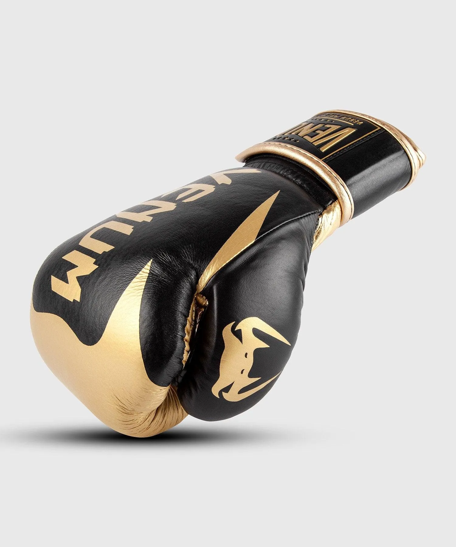 Guantes de Boxeo profesional Venum Hammer – Velcro - Negro/Oro