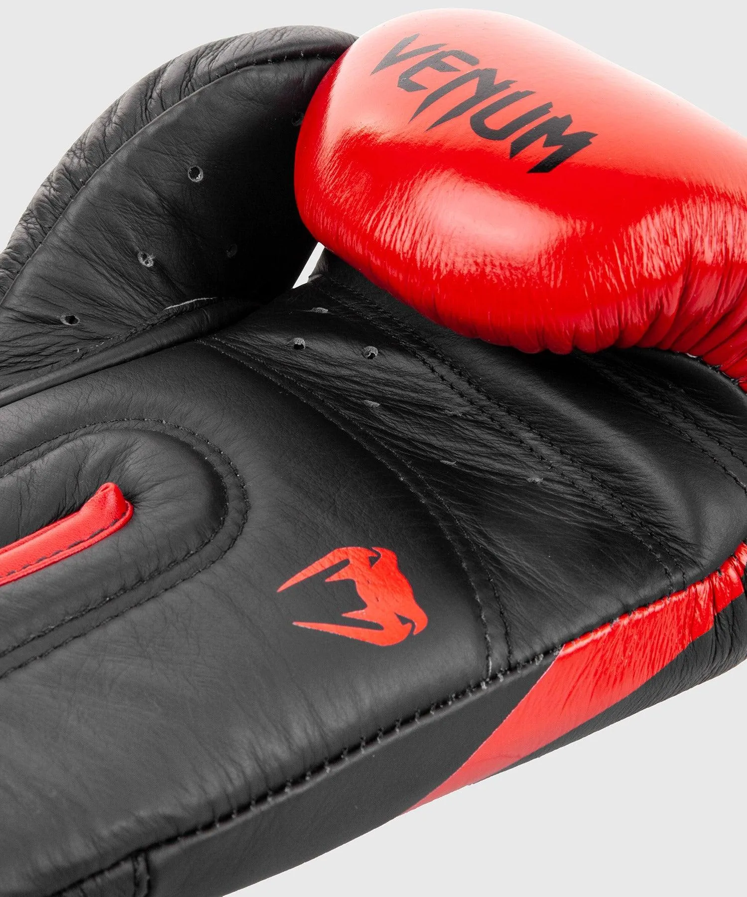 Guantes de Boxeo profesional Venum Hammer – Velcro - Negro/Rojo