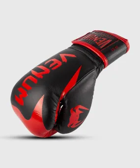 Guantes de Boxeo profesional Venum Hammer – Velcro - Negro/Rojo