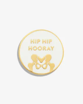 Hip Hip Hooray Lapel Pin