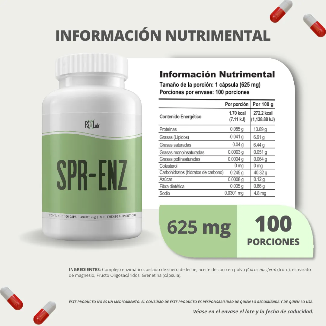 Kit FS-Biotics y SPR-ENZ (2 botes de SPR-ENZ Y 2 botes de FS-biotics)