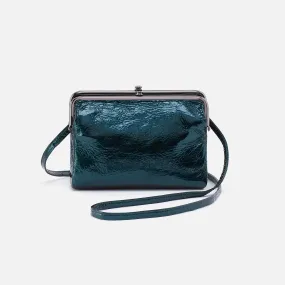 Lauren Crossbody in Patent Leather - Spruce Patent