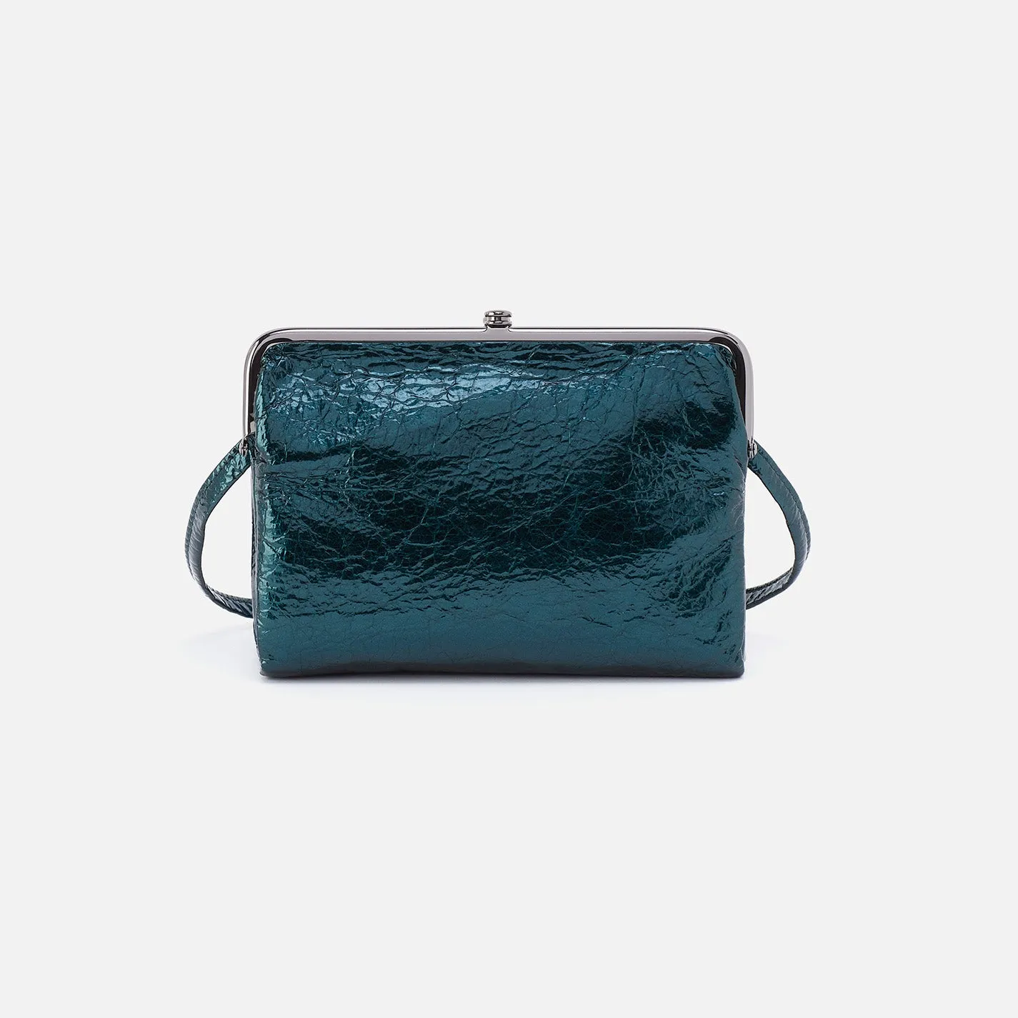 Lauren Crossbody in Patent Leather - Spruce Patent