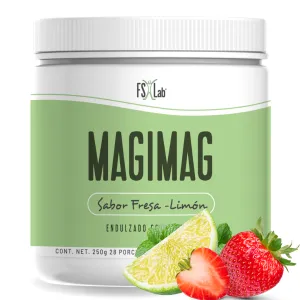 MagiMag (250g de Citrato de Magnesio en polvo para tomar con agua) fresa-limón