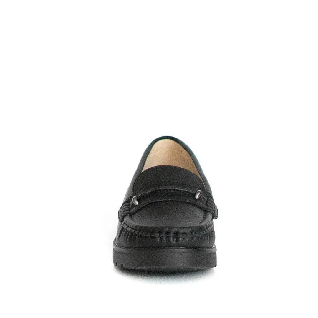 Mocasines Andrea negro para Mujer