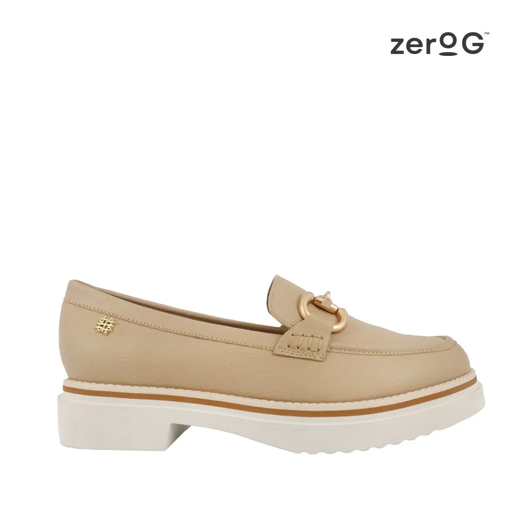 Mocasines Kensley beige para mujer