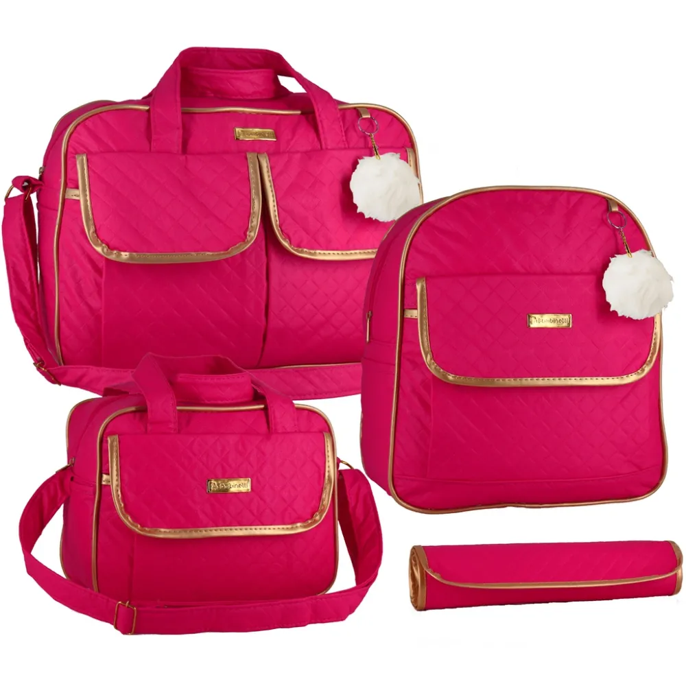 Mochila Bolsa Maternidade Kit Completo Menino e Menina Baby Lovely