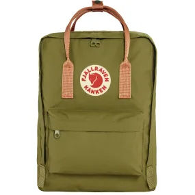 Mochila Kanken Classic Foliage Green y Peach Sand