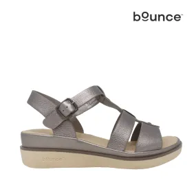 Sandalias Mila pewter para mujer