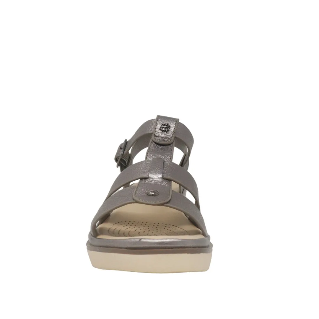 Sandalias Mila pewter para mujer