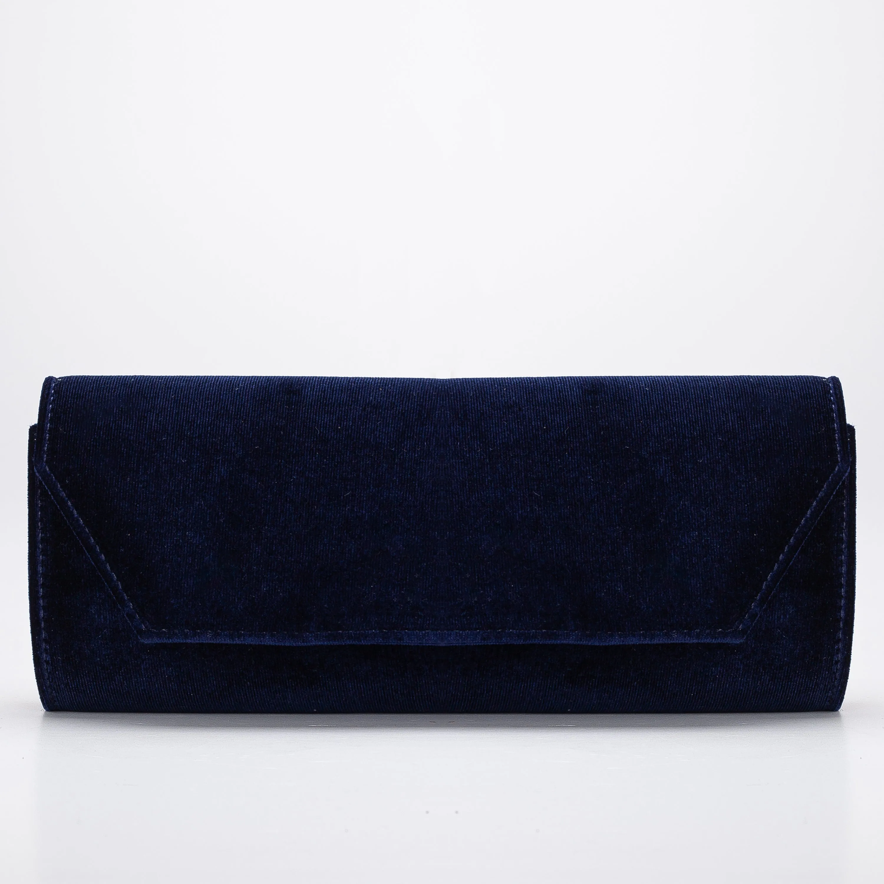 Scarlett - Blue Velvet Clutch