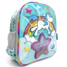 SKD-2039 Mochila Kinder Unicornio Glitter