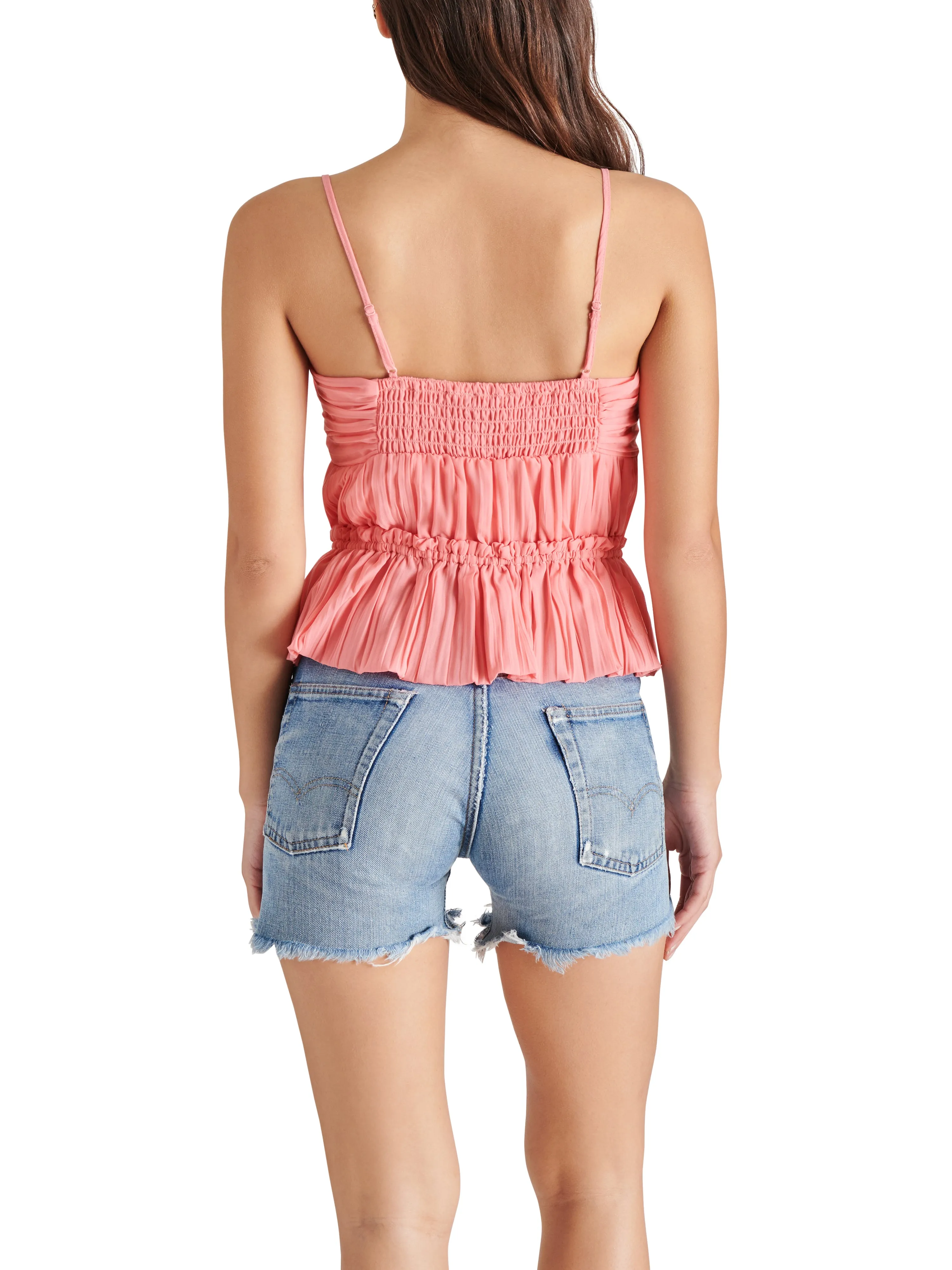 SOLANGE TOP PEACH ROMANCE