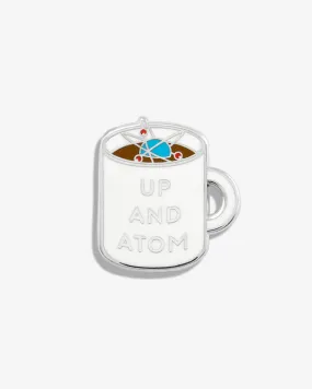 Up and Atom Coffee Mug Lapel Pin