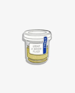 Urine a Good Place (Urinalysis) Lapel Pin