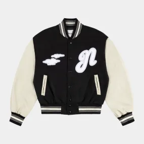 Varsity jacket Nubes color negro